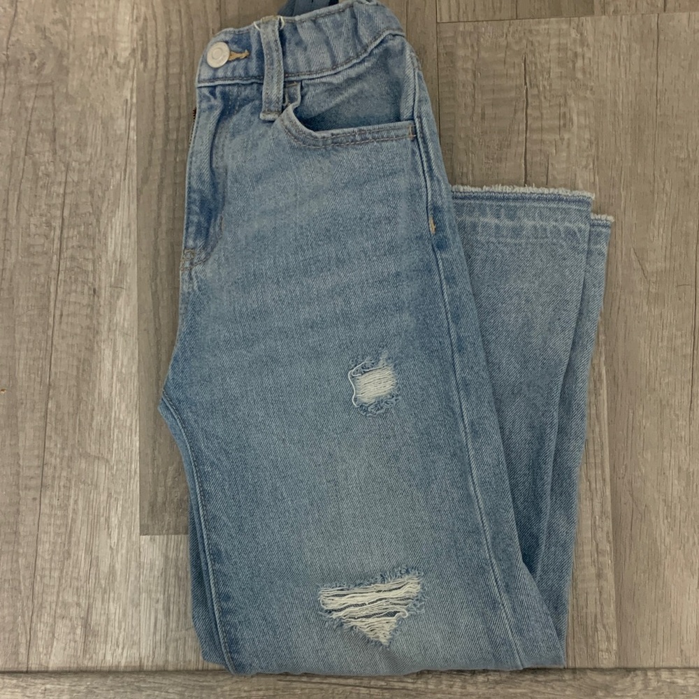Old Navy Youth Distressed Light Blue Jeans